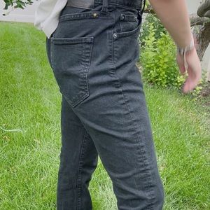 Black Straight Leg Jeans Lucky Brand